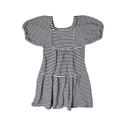 A Black Short Sleeve Dresses from Seed in size 9Y for girl. (Front View)