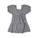 A Black Short Sleeve Dresses from Seed in size 9Y for girl. (Back View)