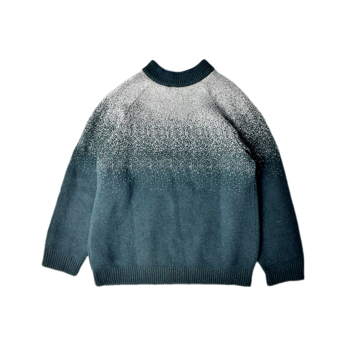 A Teal Knit Sweaters from COS in size 6T for girl. (Back View)