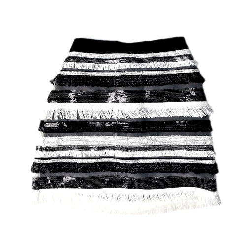 A Black Short Skirts from Milly Minis in size 12Y for girl. (Front View)