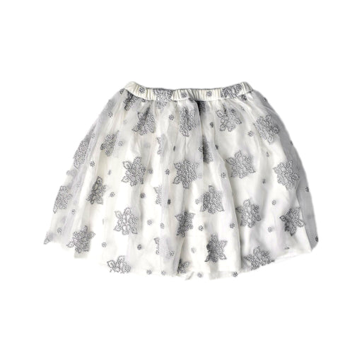 A White Tulle Skirts from Il Gufo in size 8Y for girl. (Front View)