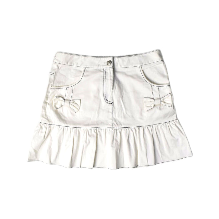 A White Short Skirts from Nicholas & Bears in size 10Y for girl. (Front View)