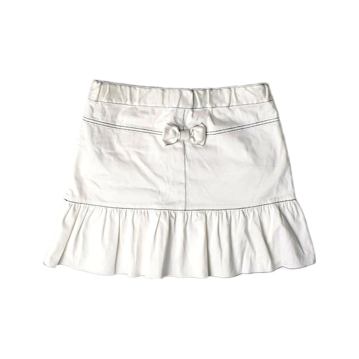 A White Short Skirts from Nicholas & Bears in size 10Y for girl. (Back View)