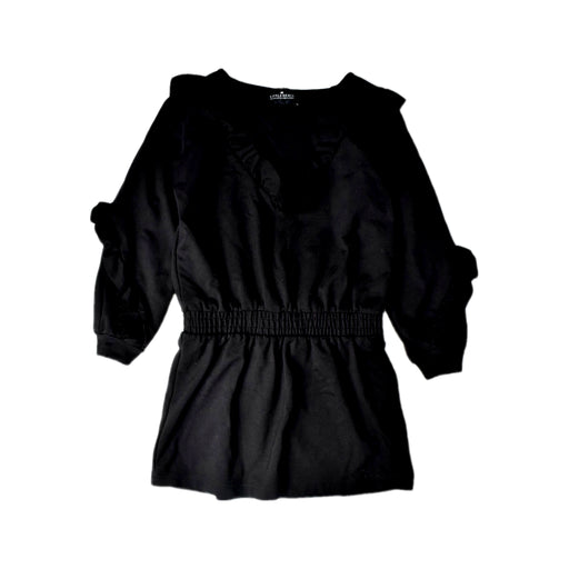 A Black Long Sleeve Dresses from Little Remix in size 10Y for girl. (Front View)