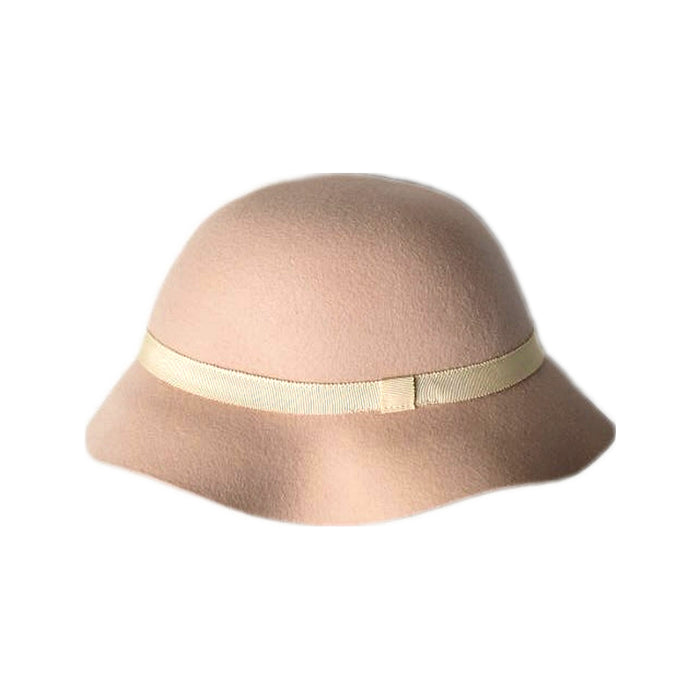 A Beige Sun Hats from Bonpoint in size 3T for girl. (Back View)