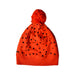 A Orange Winter Hats from Mini Rodini in size O/S for neutral. (Front View)