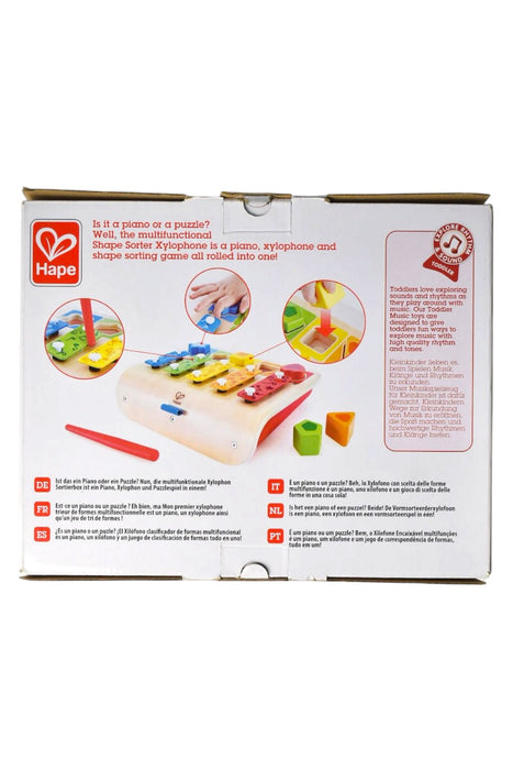 A Multicolour Musical Toys & Rattles from Hape in size O/S for neutral. (Back View)