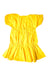 A Yellow Short Sleeve Dresses from COS in size 6T for girl. (Back View)
