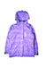 A Purple Rain Jackets from Adidas in size 12Y for neutral. (Front View)
