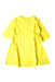 A Yellow Short Sleeve Dresses from COS in size 4T for girl. (Front View)