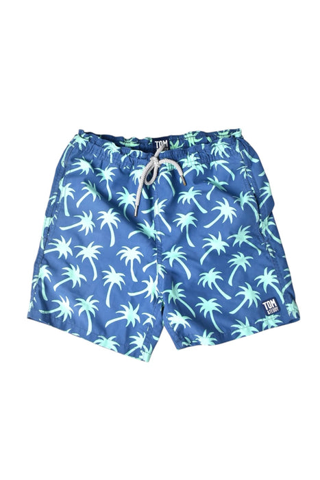 A Blue Swim Shorts from Tom & Teddy in size 7Y for boy. (Front View)