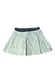 A Green Short Skirts from Petit Bateau in size 8Y for girl. (Front View)