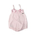 A Pink Sleeveless Rompers from Condor Barcelona in size 6-12M for girl. (Front View)