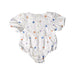 A White Short Sleeve Rompers from Country Road in size 12-18M for girl. (Back View)