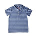 A Blue Short Sleeve Polos from Tommy Bahama in size 4T for boy. (Front View)