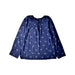 A Blue Long Sleeve Tops from Bonpoint in size 8Y for girl. (Front View)