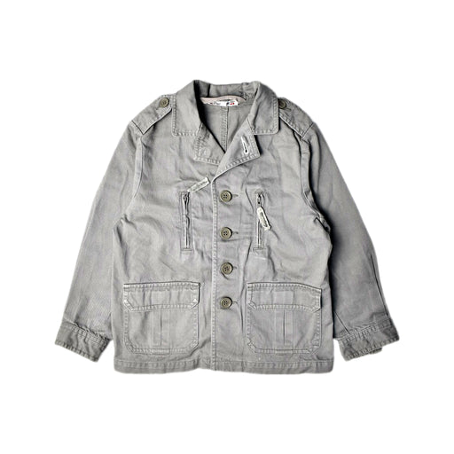 A Grey Lightweight Jackets from Bonpoint in size 3T for neutral. (Front View)