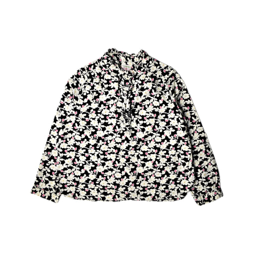 A Black Long Sleeve Shirts from Bonpoint in size 6T for girl. (Front View)