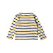 A White Long Sleeve Tops from Maison Labiche in size 4T for boy. (Front View)