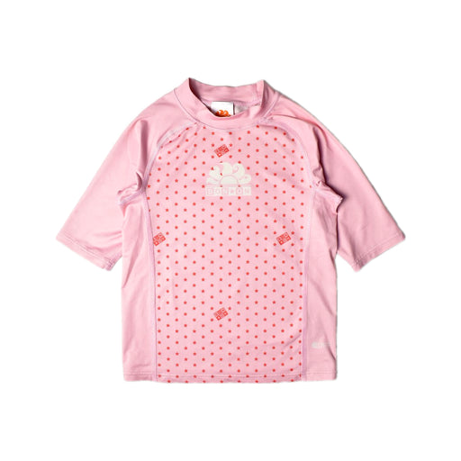 A Pink Rash Guards from Bonton in size 8Y for girl. (Front View)