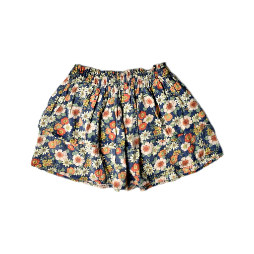 A Multicolour Short Skirts from Bonton in size 6T for girl. (Front View)