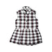 A Black Sleeveless Dresses from Finger in the Nose in size 4T for girl. (Front View)