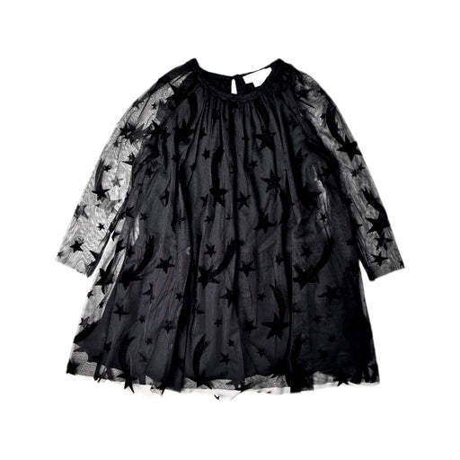 A Black Long Sleeve Dresses from Stella McCartney in size 4T for girl. (Front View)