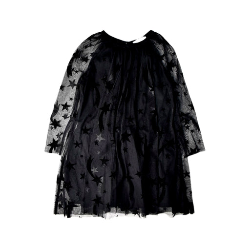 A Black Long Sleeve Dresses from Stella McCartney in size 6T for girl. (Front View)