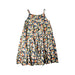 A Multicolour Sleeveless Dresses from Bonton in size 6T for girl. (Back View)