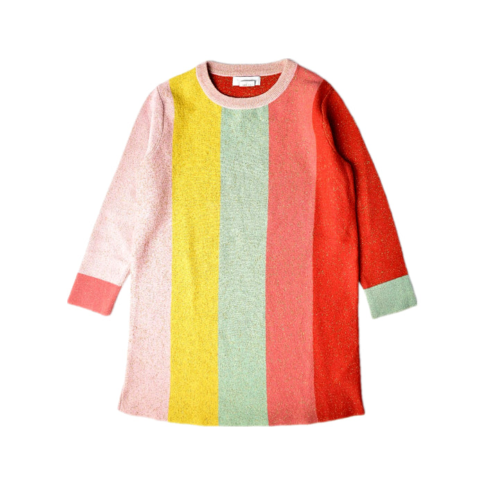 A Multicolour Sweater Dresses from Stella McCartney in size 6T for girl. (Front View)