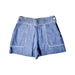 A Blue Shorts from Bonpoint in size 8Y for girl. (Front View)