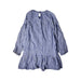 A Blue Long Sleeve Dresses from Boden in size 7Y for girl. (Back View)