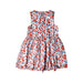 A Red Sleeveless Dresses from Jacadi in size 8Y for girl. (Back View)