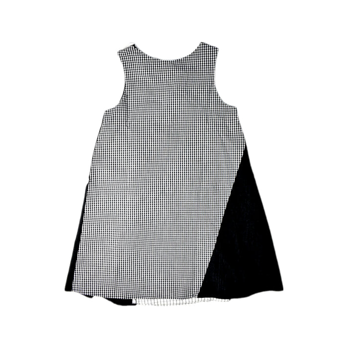 A Black Sleeveless Dresses from Sea Apple in size 8Y for girl. (Front View)
