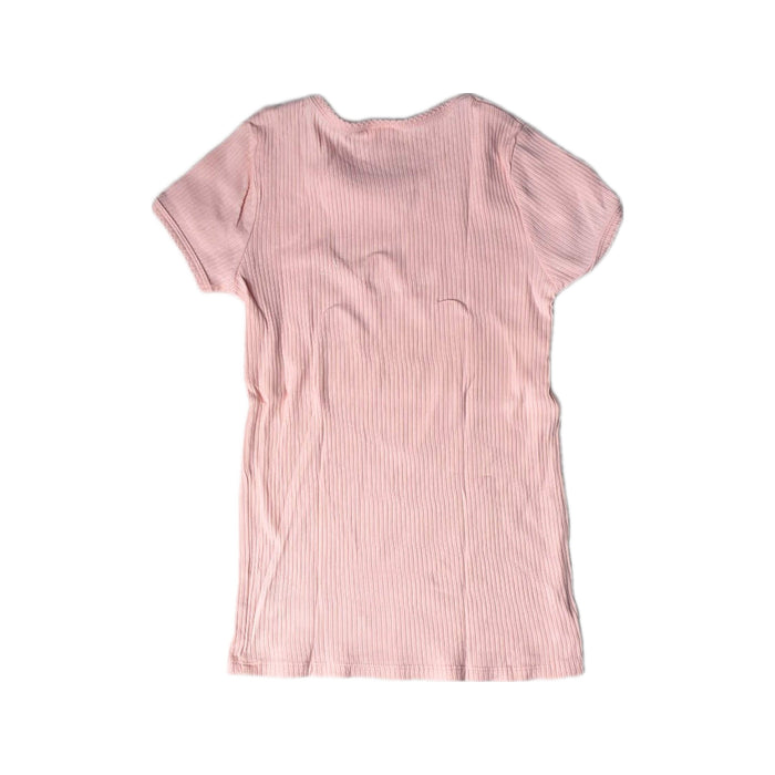 A Pink Short Sleeve T Shirts from Seed in size 10Y for girl. (Back View)