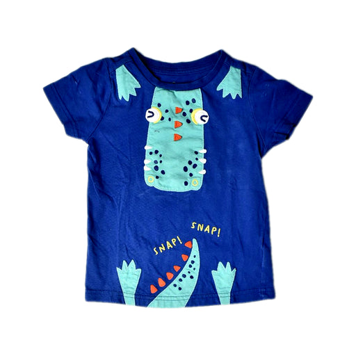 A Blue Short Sleeve T Shirts from Mothercare in size 18-24M for boy. (Front View)
