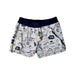 A Grey Shorts from Absorba in size Newborn for boy. (Front View)