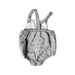 A White Sleeveless Rompers from Seed in size 6-12M for neutral. (Back View)