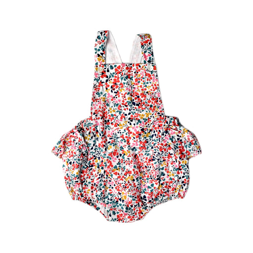 A Multicolour Overall Shorts from Jacadi in size 3-6M for girl. (Front View)