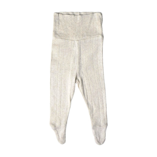 A Ivory Casual Pants from Purebaby in size 0-3M for girl. (Front View)