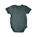 A Green Short Sleeve Bodysuits from Raph and Remy in size 3-6M for neutral. (Back View)