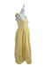 A Yellow Sleeveless Dresses from Jojo Maman Bébé in size Maternity-S for maternity. (Front View)