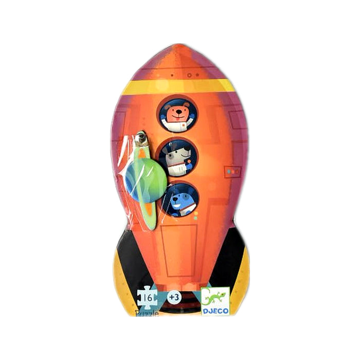 A Orange Board Games & Puzzles from Djeco in size O/S for neutral. (Front View)