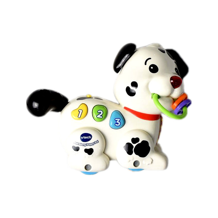 A White Musical Toys & Rattles from Vtech in size O/S for neutral. (Front View)