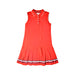 A Red Sleeveless Dresses from Tommy Hilfiger in size 10Y for girl. (Front View)