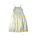 A Blue Sleeveless Dresses from Elly in size 14Y for girl. (Back View)