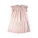 A Pink Short Sleeve Dresses from Petit Bateau in size 12Y for girl. (Front View)