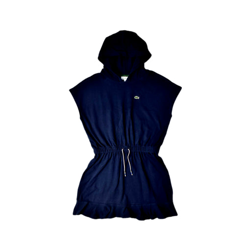 A Navy Sleeveless Dresses from Lacoste in size 10Y for girl. (Front View)