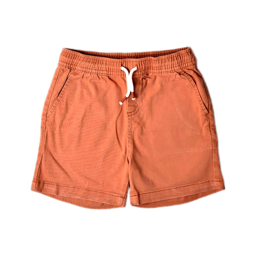 A Orange Shorts from Seed in size 5T for boy. (Front View)