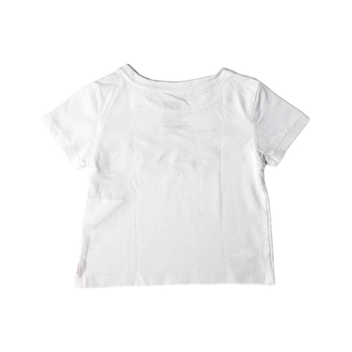 A White Short Sleeve T Shirts from Levi's in size 2T for girl. (Back View)